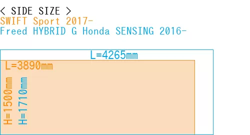 #SWIFT Sport 2017- + Freed HYBRID G Honda SENSING 2016-